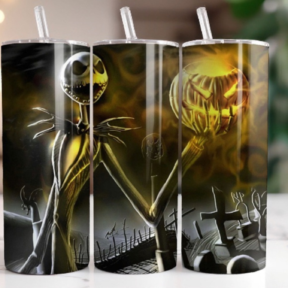 Halloween Nightmare Before Christmas 20 oz Insulated Tumbler